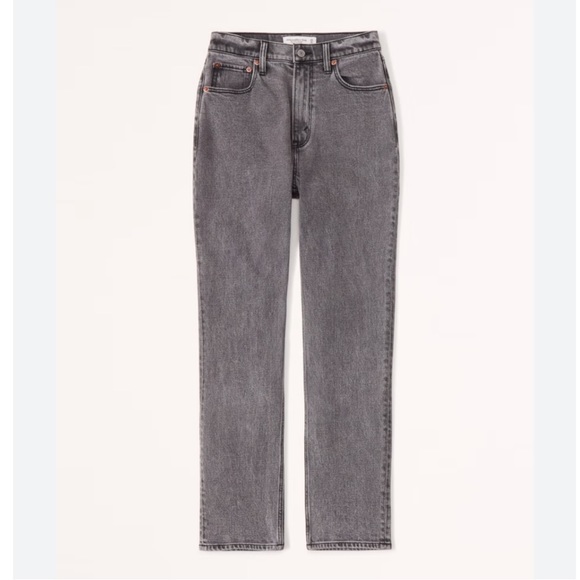 Abercrombie curve love ankle straight jeans - Picture 2 of 5